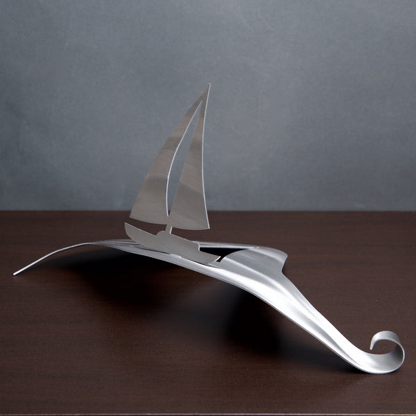 Sail Wave - by Sondra Gerber - ©Sondra Gerber - Metal Petal Art LLC