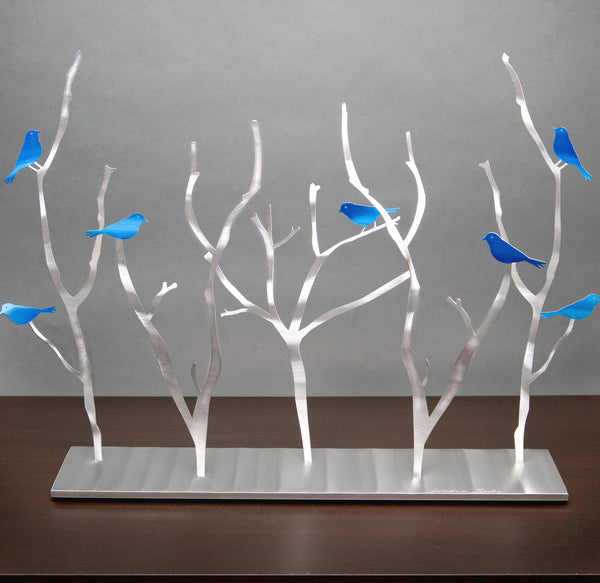 Branching Out 3 & 5 - by Sondra Gerber - ©Sondra Gerber - Metal Petal Art LLC