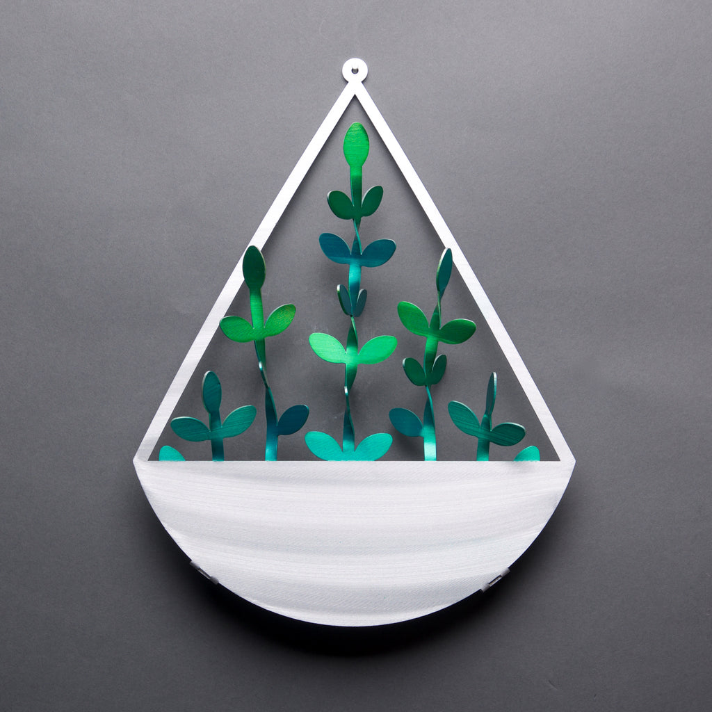 metal succulent art Hanging Succulent Plant – Sondra Gerber